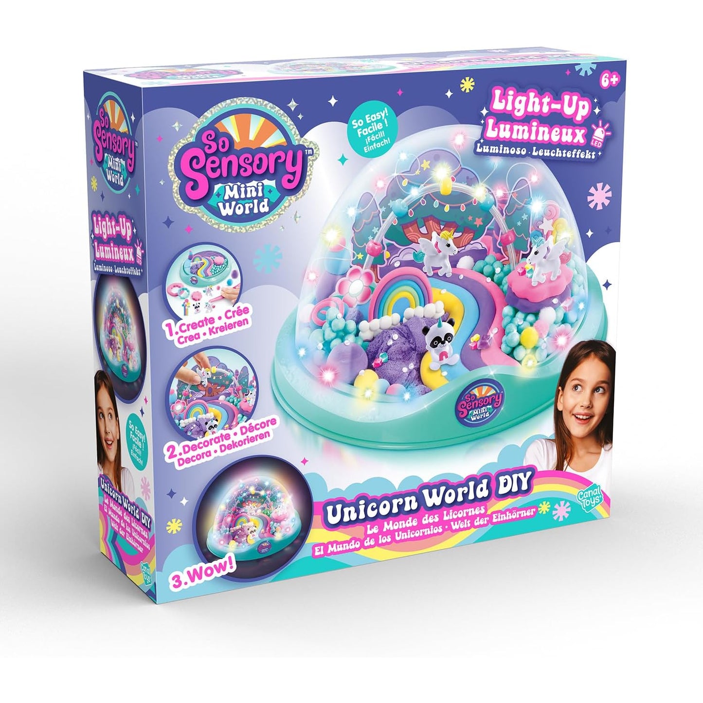 So Sensory Light Up Unicorn World