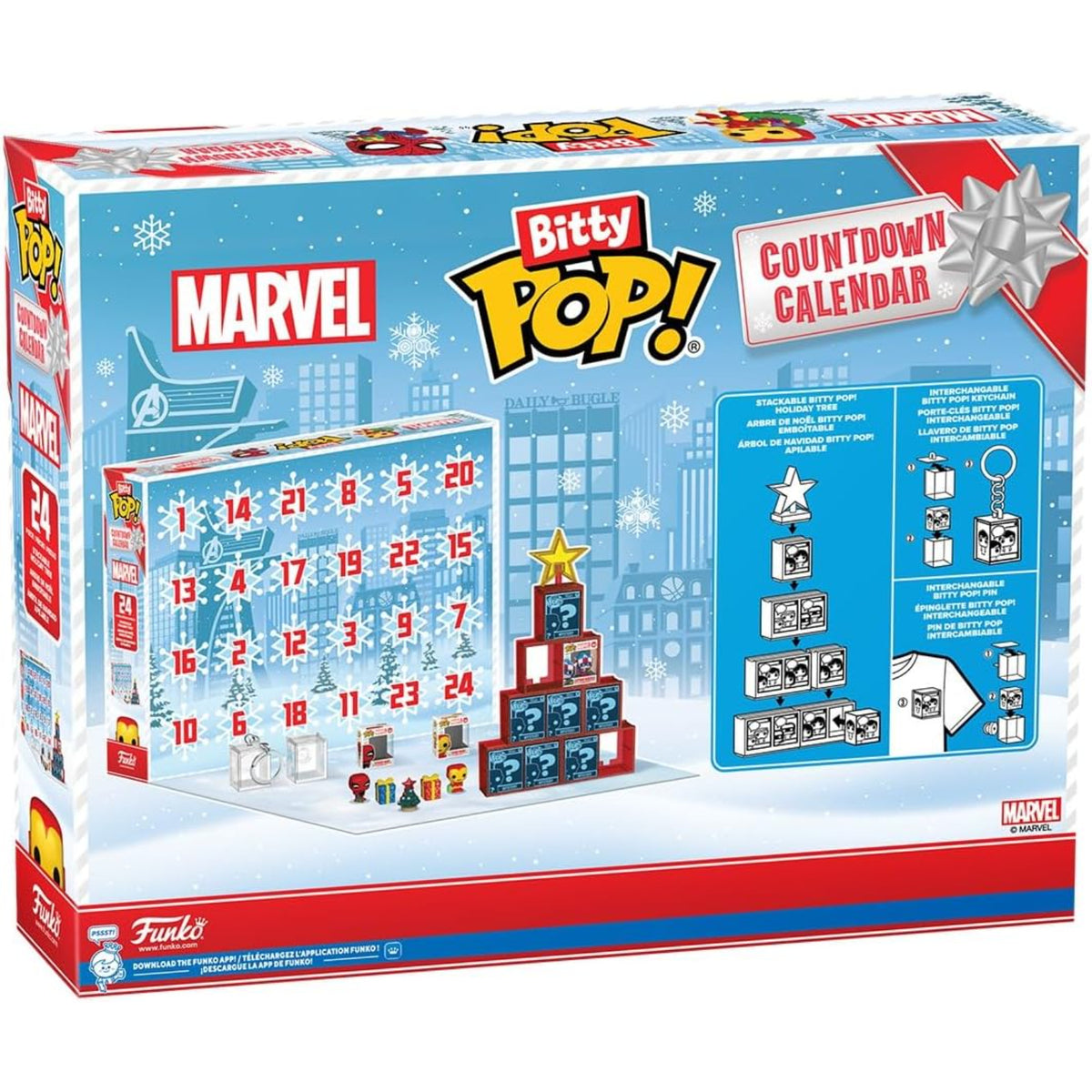 Bitty Pop! Marvel Comics Advent Countdown Calendar
