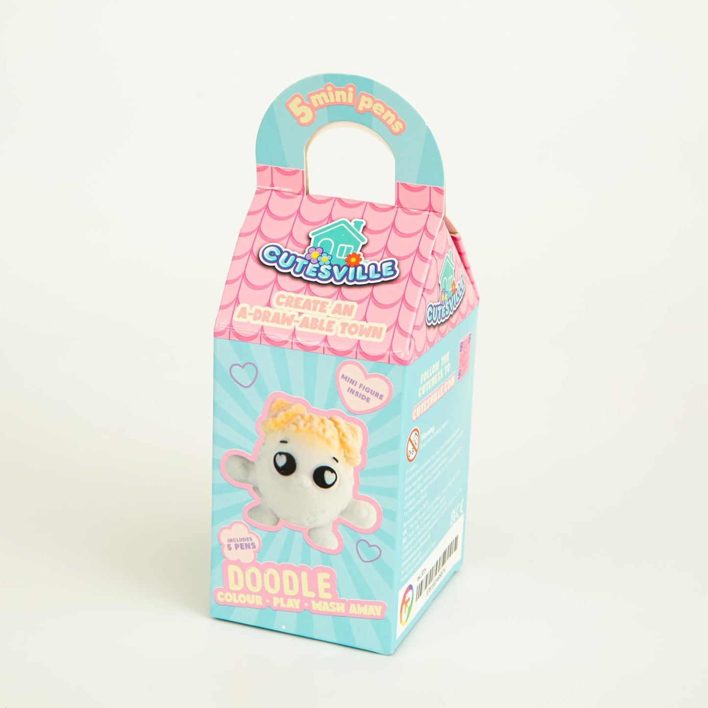 Cutesville Mini Washable Doodle Creature - Assorted Designs