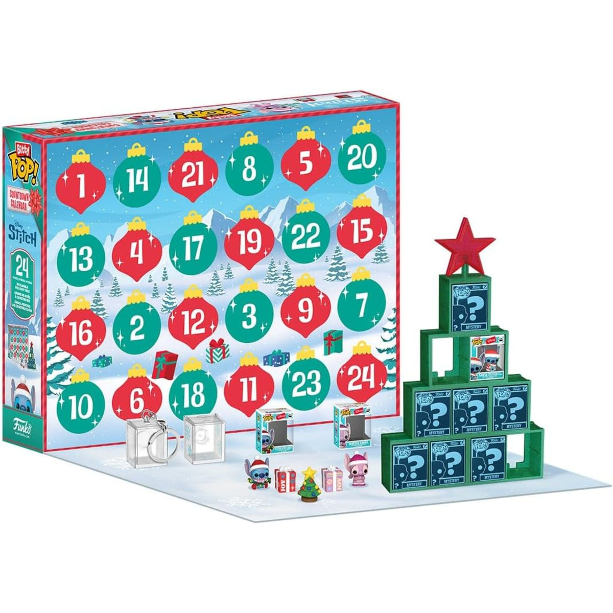 Bitty Pop! Stitch Holiday Advent Countdown Calendar