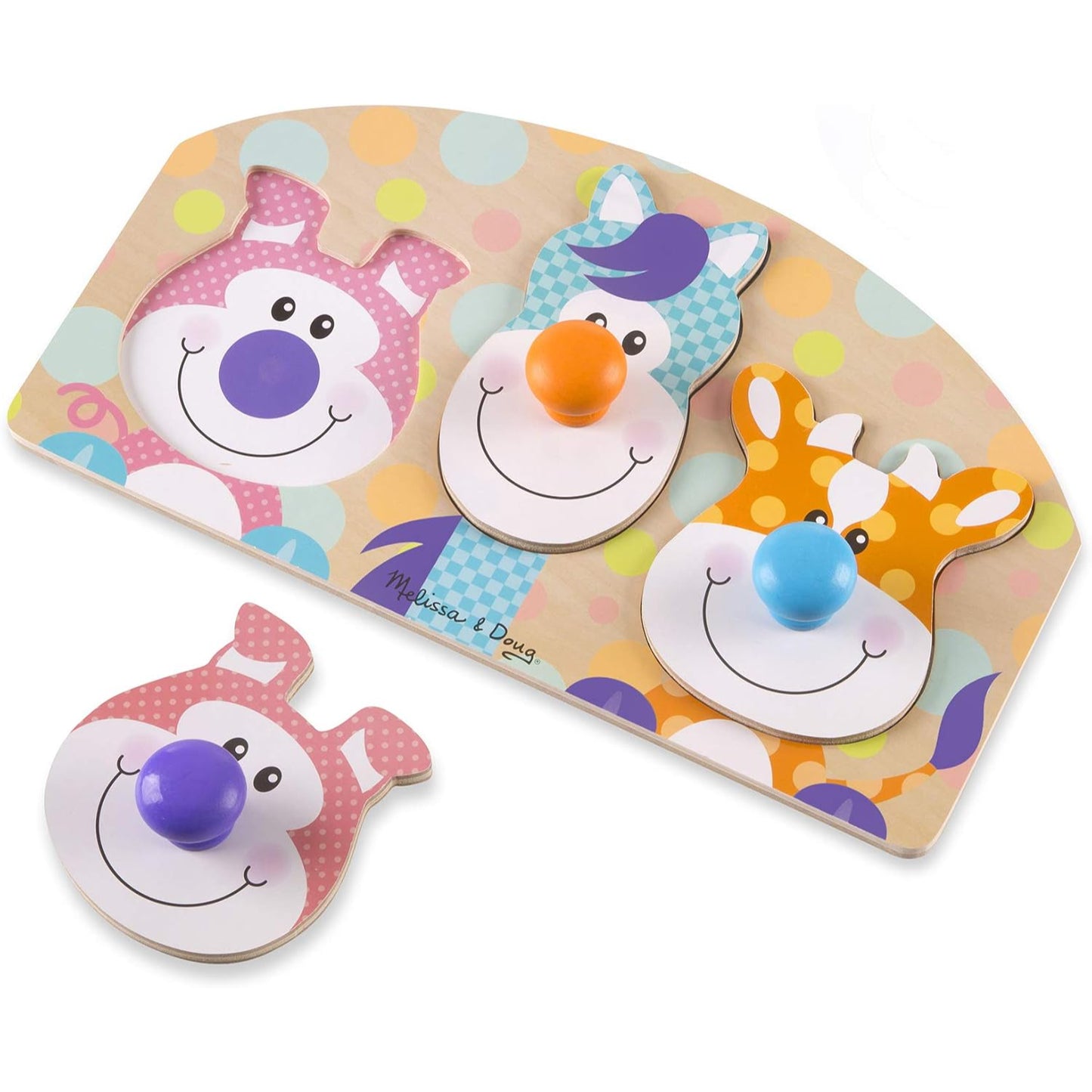 Melissa and Doug My First Peg Puzzle