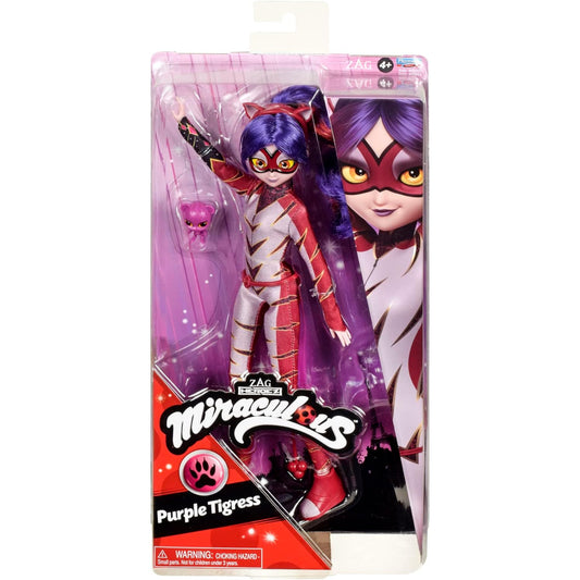 Miraculous Purple Tigress Figure