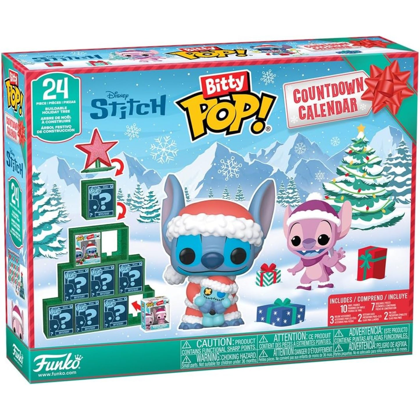 Bitty Pop! Stitch Holiday Advent Countdown Calendar
