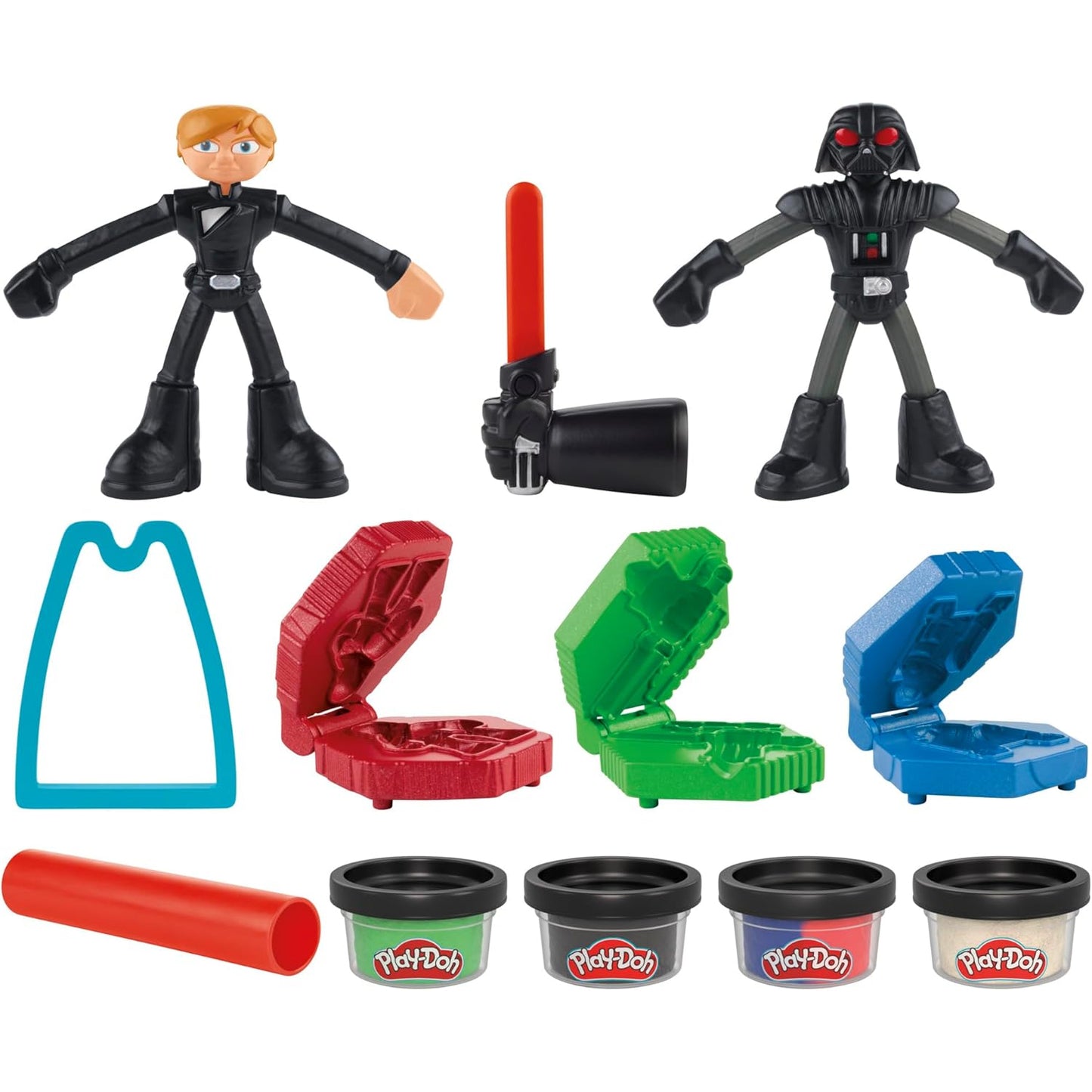 Play-Doh Squish and Slice Lightsabers
