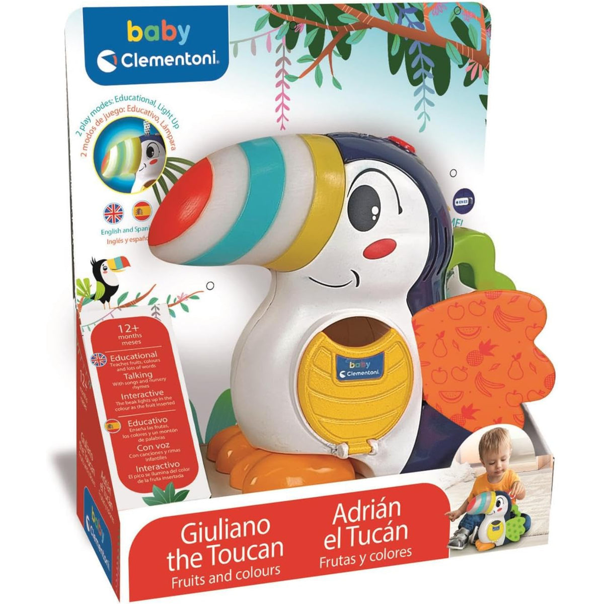 Baby Clementoni Giuliano the Toucan
