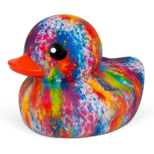 TIE DYE RUBBER DUCK