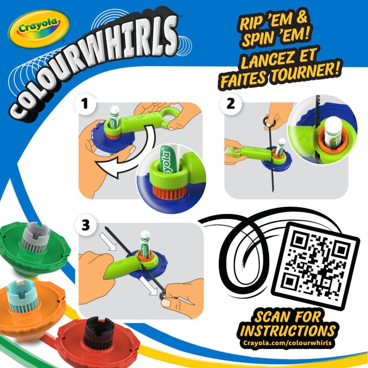 Crayola Colourwhirls Triple Pack