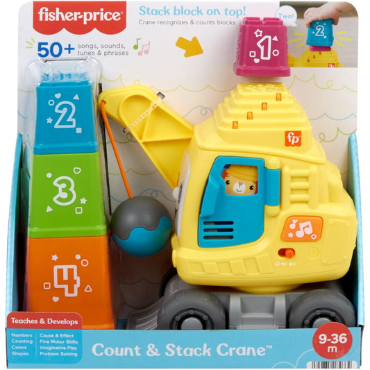 Fisher Price Count and Stack Crane