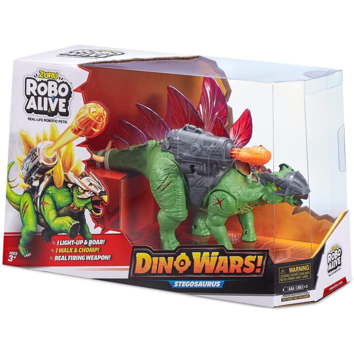 RoboAlive DinoWars Stegosaurus
