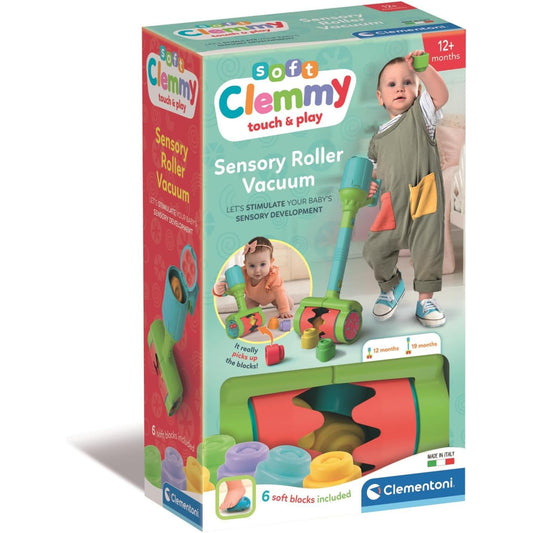 Soft Clemmy Touch and Play - Sensory Roller Vacuum