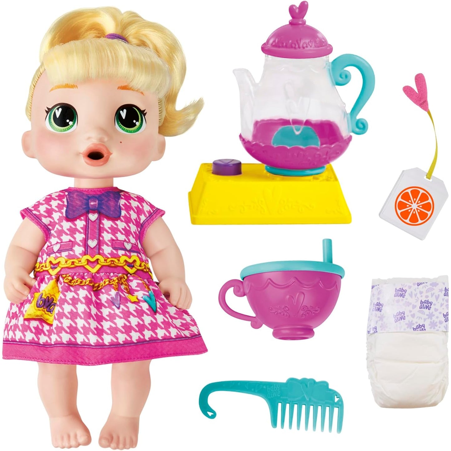 Baby Alive 13.5" Bubbly Tea Party Doll