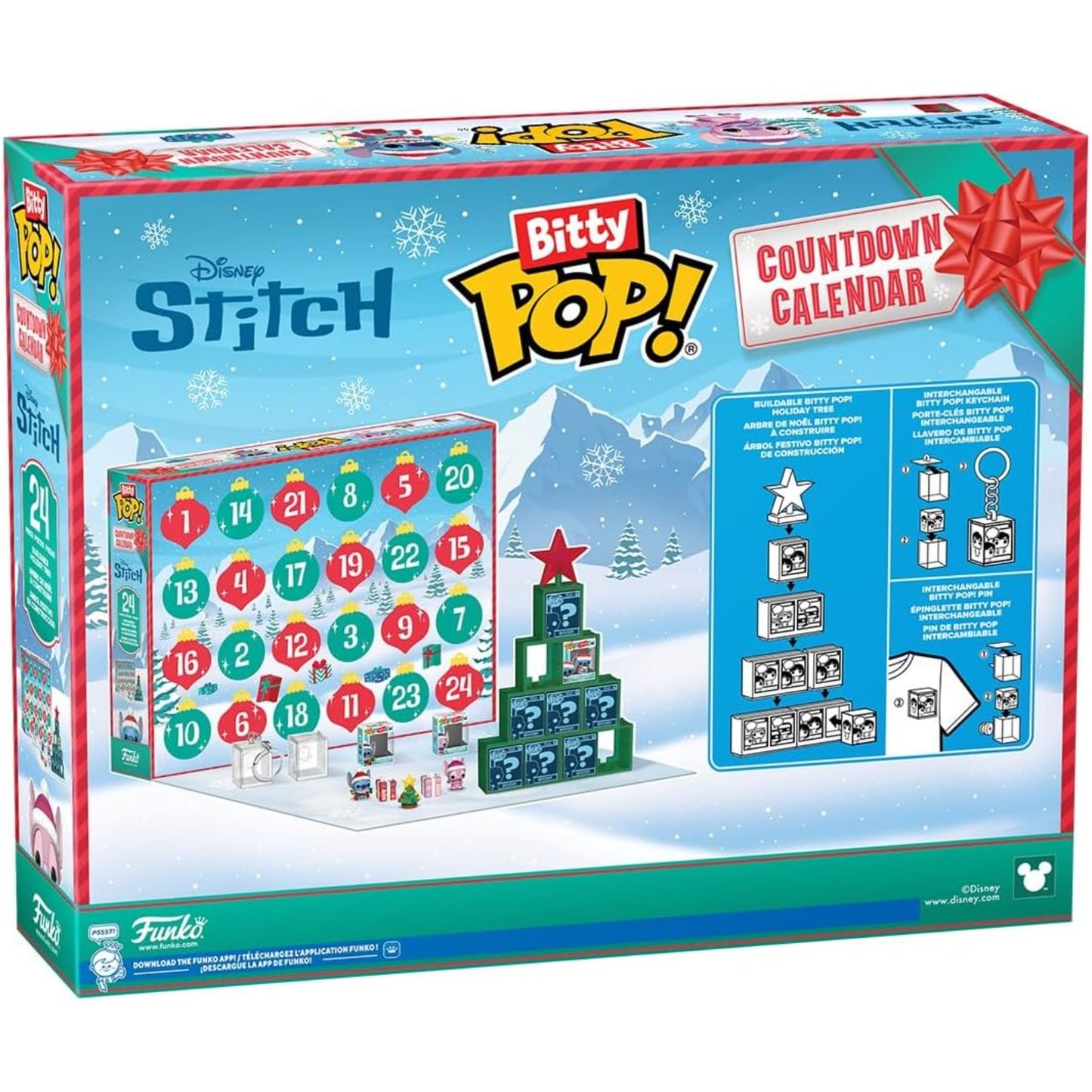 Bitty Pop! Stitch Holiday Advent Countdown Calendar