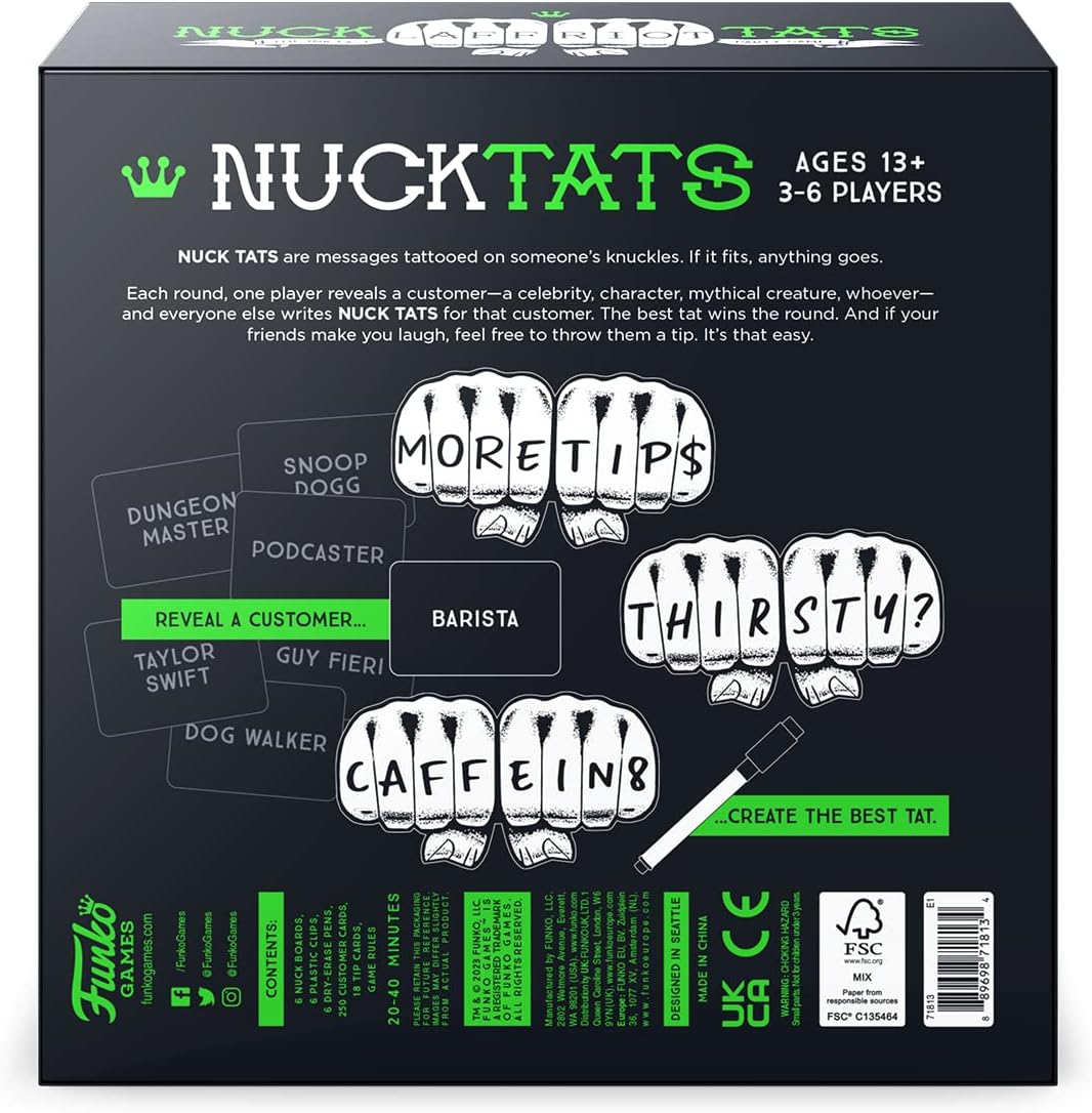 Nucktats Party Game