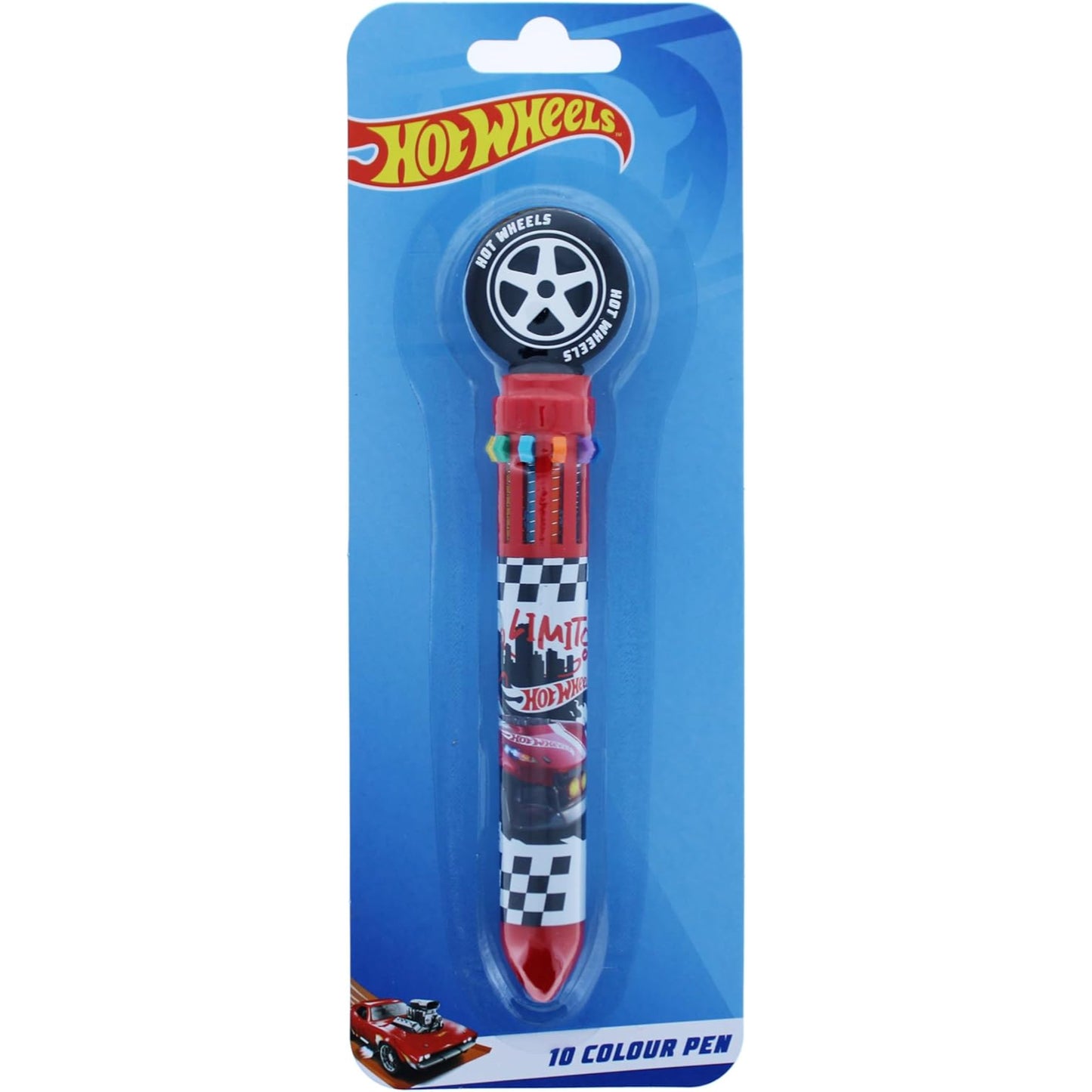 Hot Wheels 10 Colour Pen