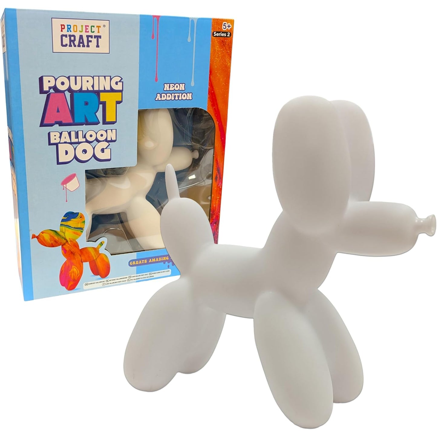 Marble Pouring Dog