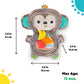 Bright Starts Monkey Sensory Water Mat