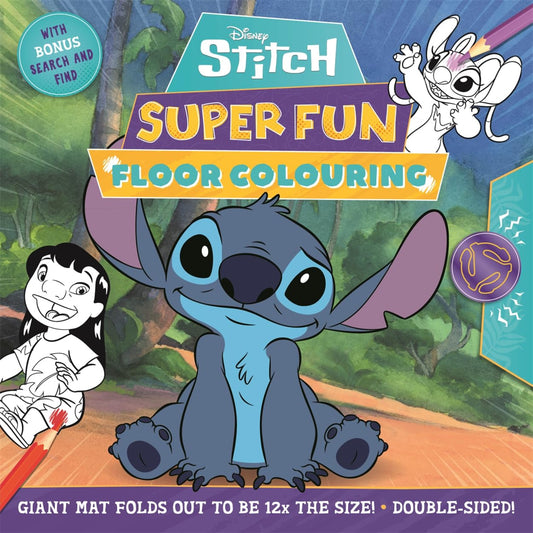 Stitch Super Fun Floor Colouring
