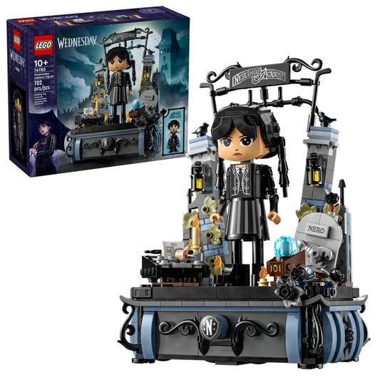 Lego Wednesday Addams Figure
