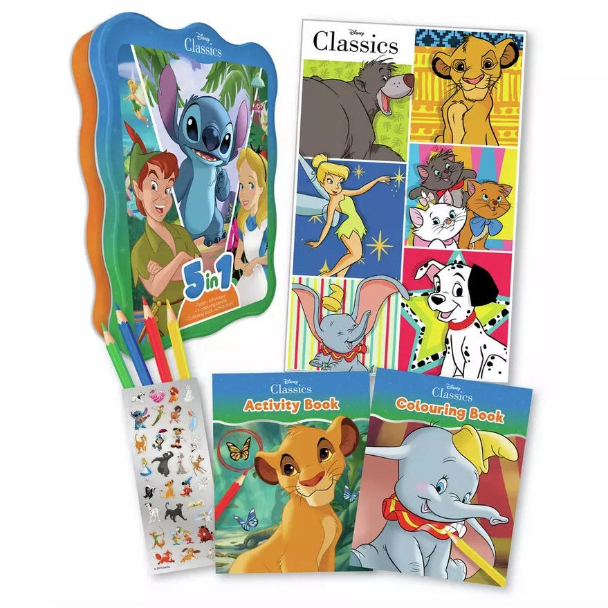 Disney Classics 5 in 1 Activity Kit