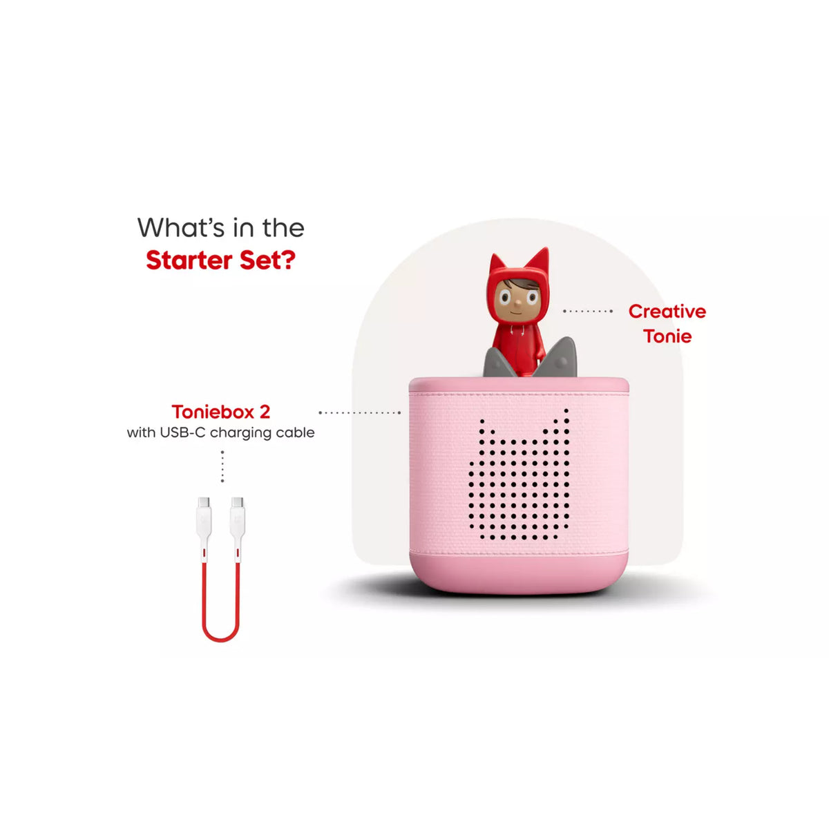 Tonies Starter Kit - Pink