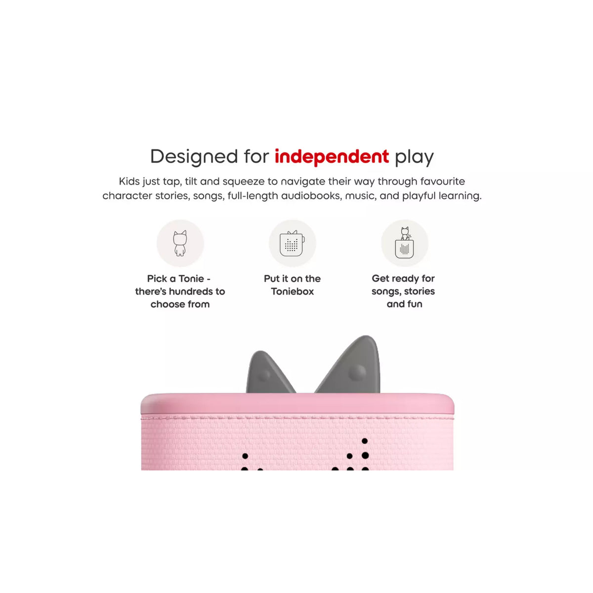 Tonies Starter Kit - Pink