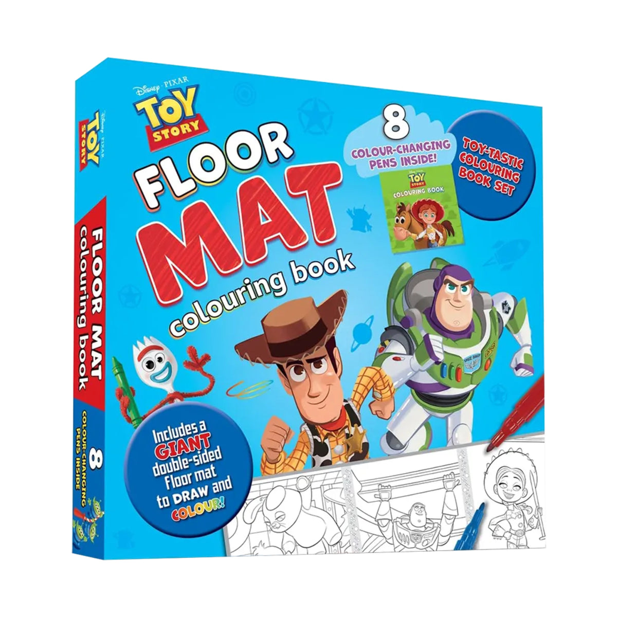 Floor Mat Colouring Book Toy Story