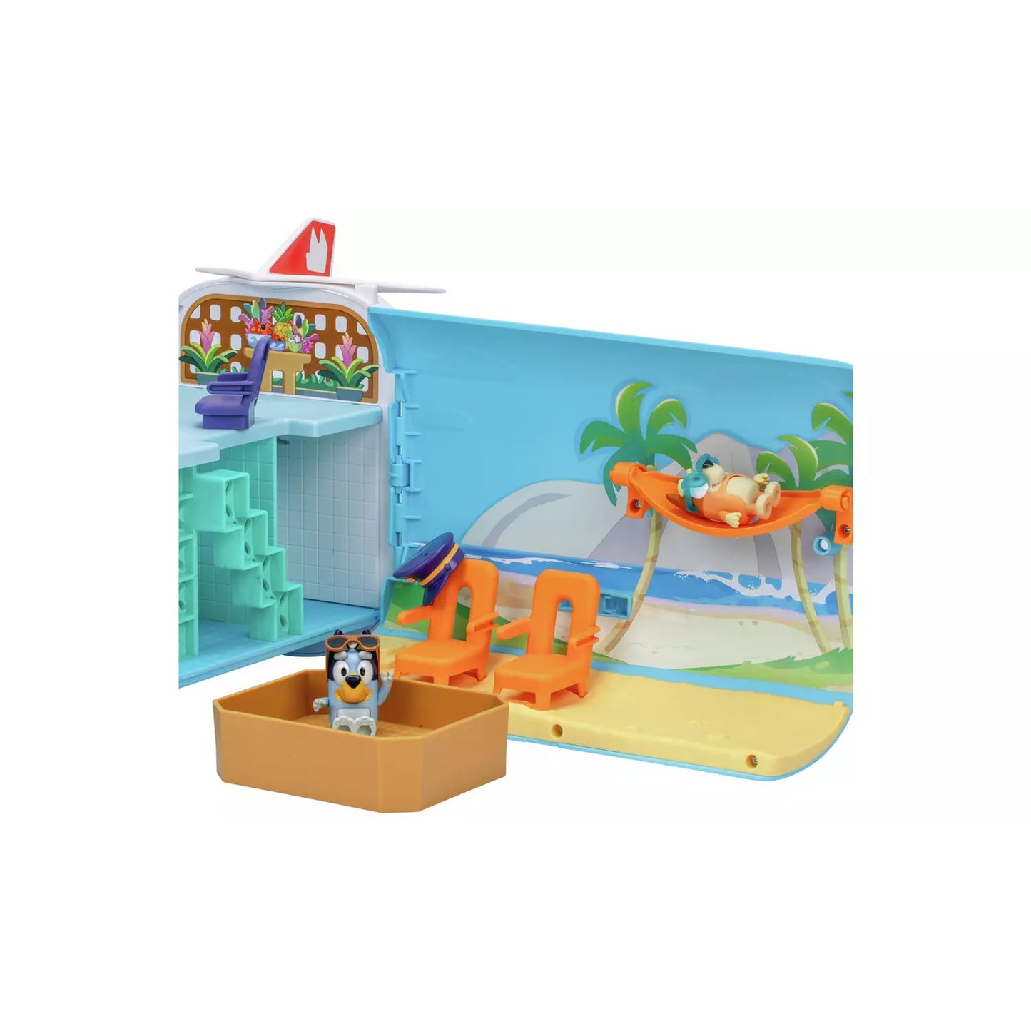 Bluey 3-In-1 Airplane Playset