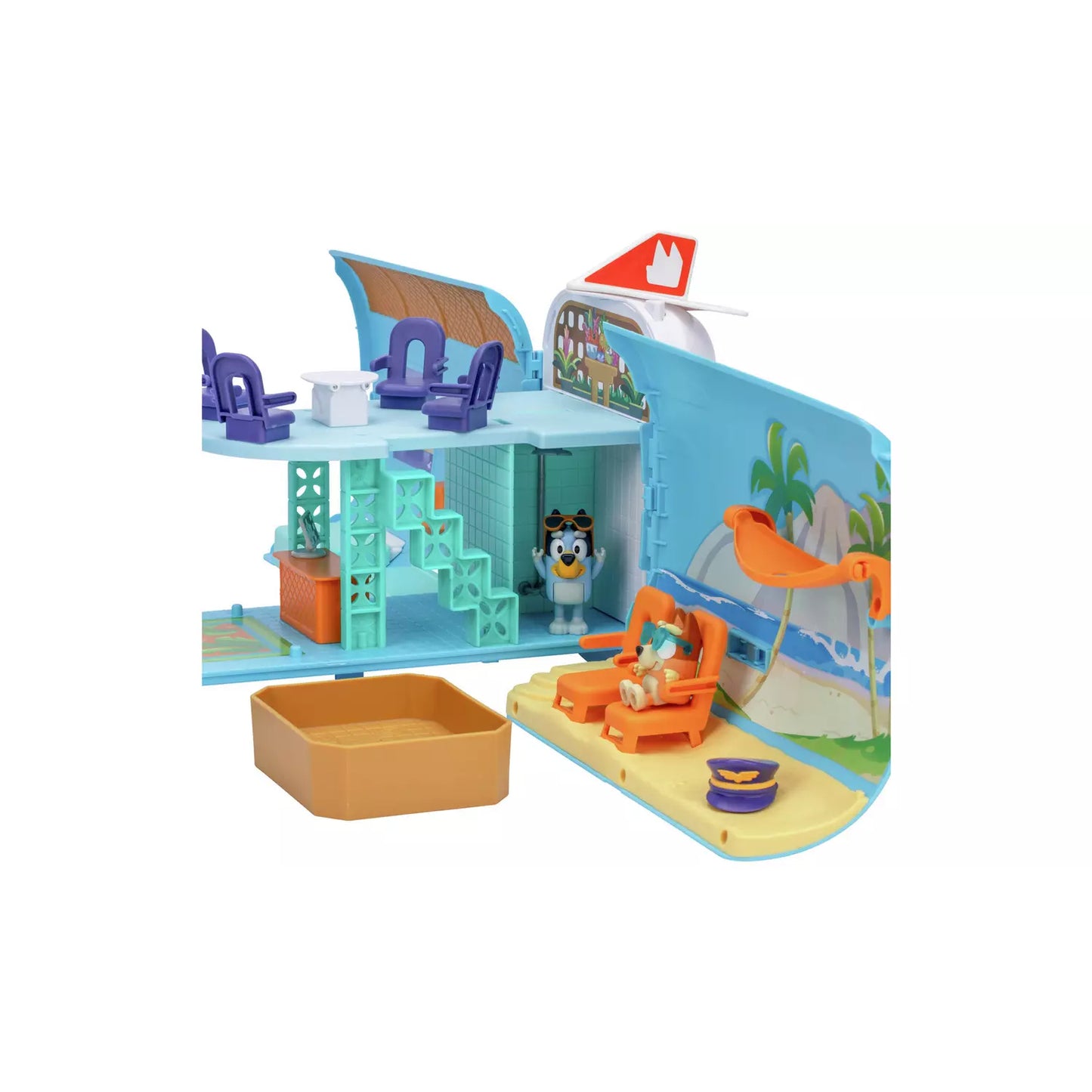 Bluey 3-In-1 Airplane Playset