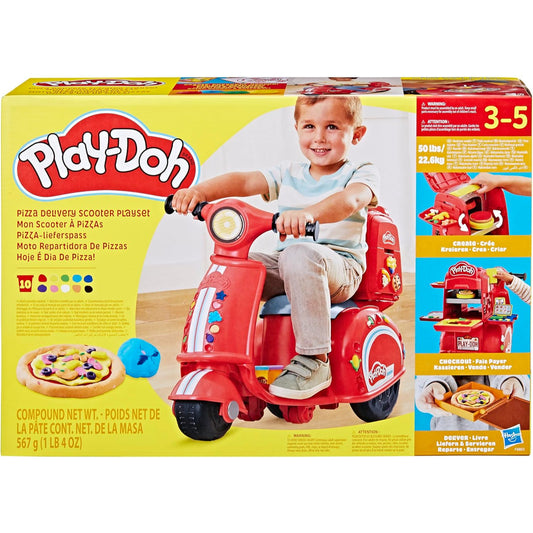 Play Doh Pizza Delivery Scooter