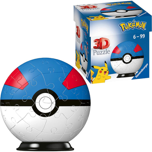 Ravensburger Pokemon 3D Puzzle - Great Ball