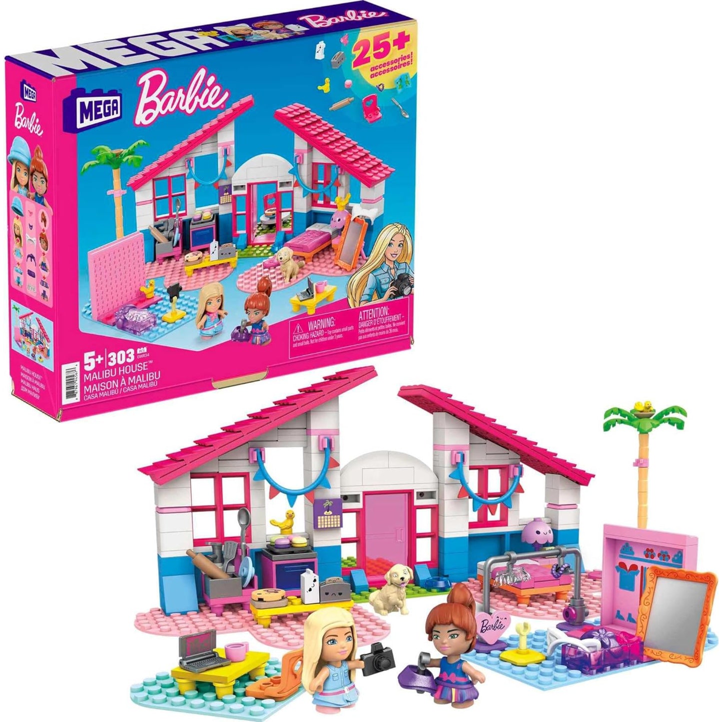 Barbie Mega Construx - Malibu House