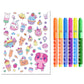 Kawaii Sweetlings Colouring Kit