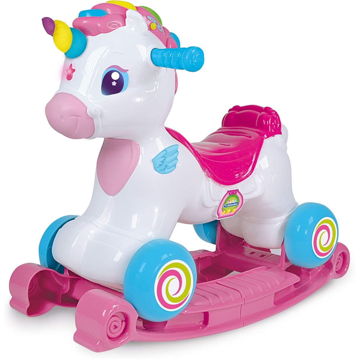 Baby Clementoni Interactive Unicorn Ride On