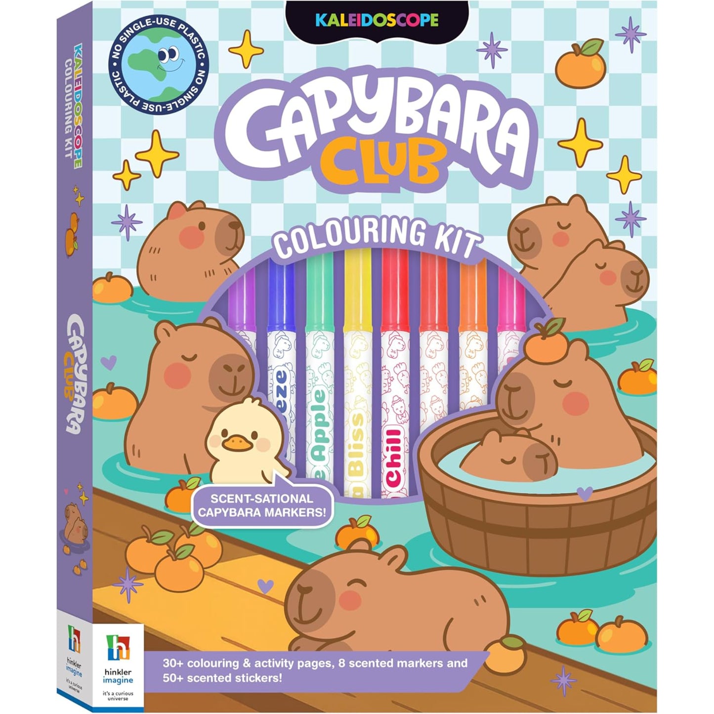 Capybara Club Colouring Kit
