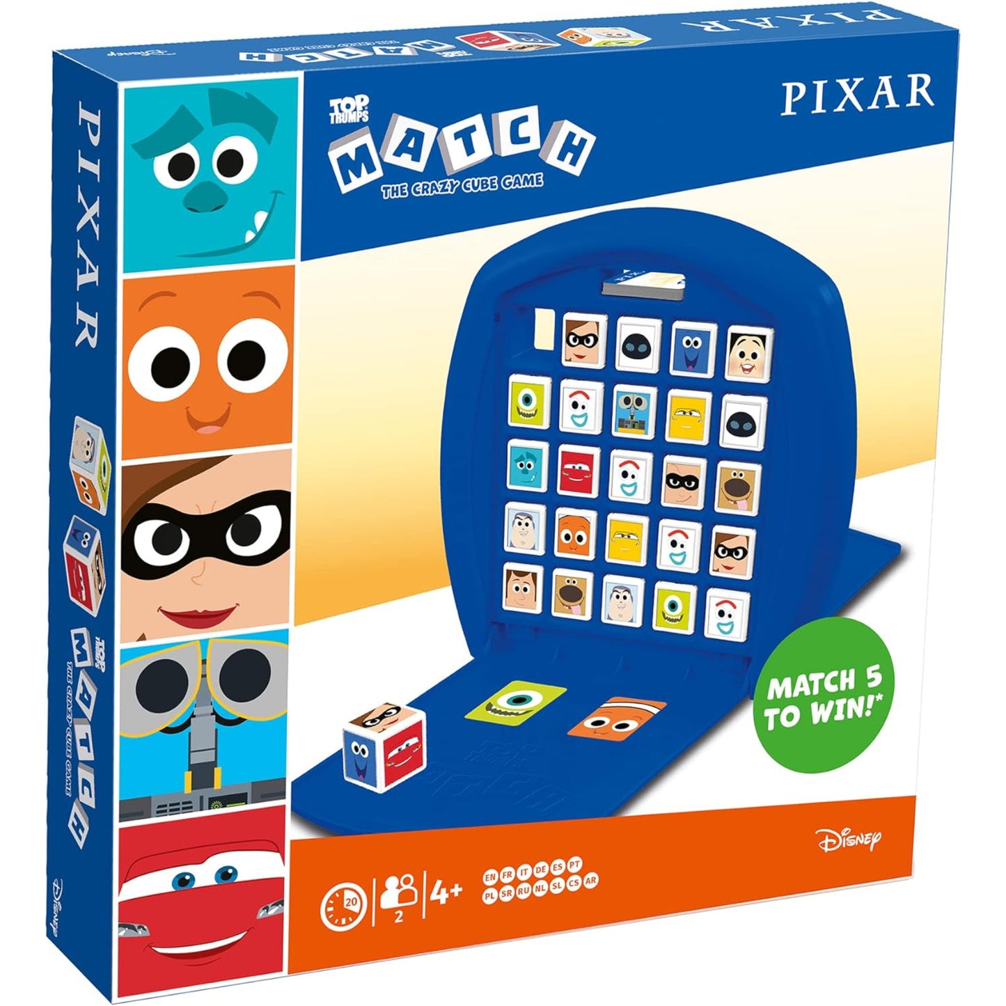 Disney Pixar The Crazy Cube Game