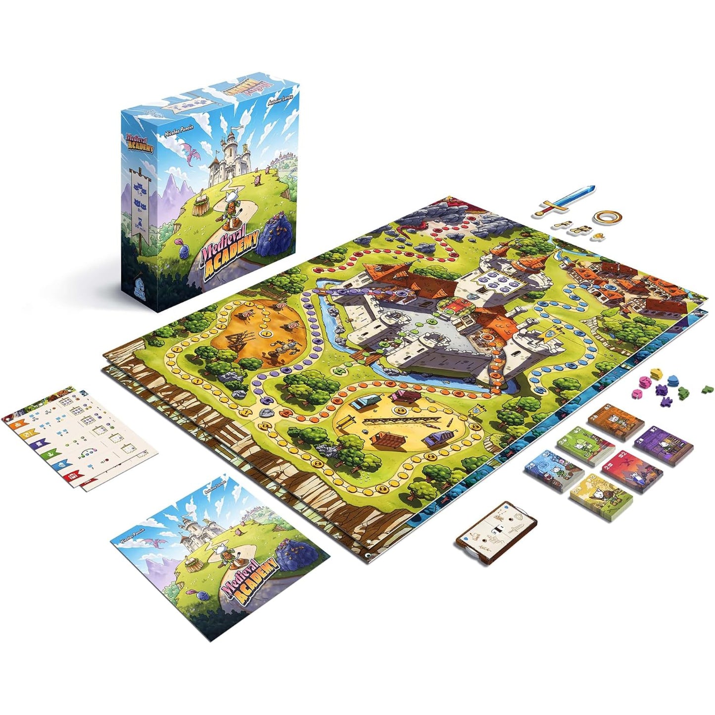 Medieval Academy Board Game