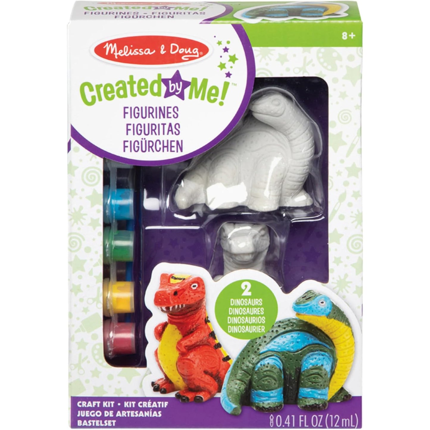 Melissa and Doug Paint Your Own Dinosaur Figurines