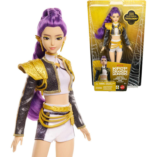 KPOP Demon Hunters Golden Singing Doll - Rumi