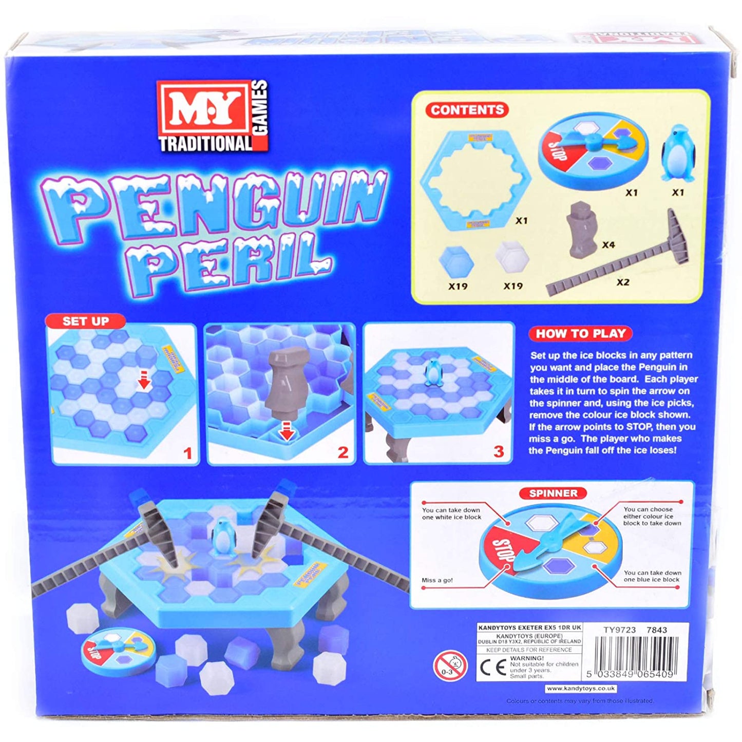 Penguin Peril Ice Pick Challenge Game