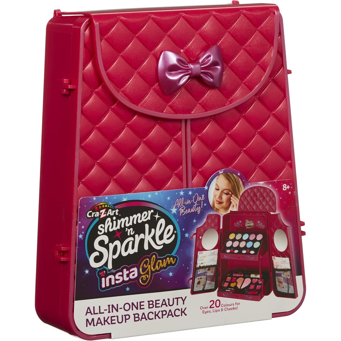 Shimmer & Sparkle All-In-One Beauty Makeup Backpack