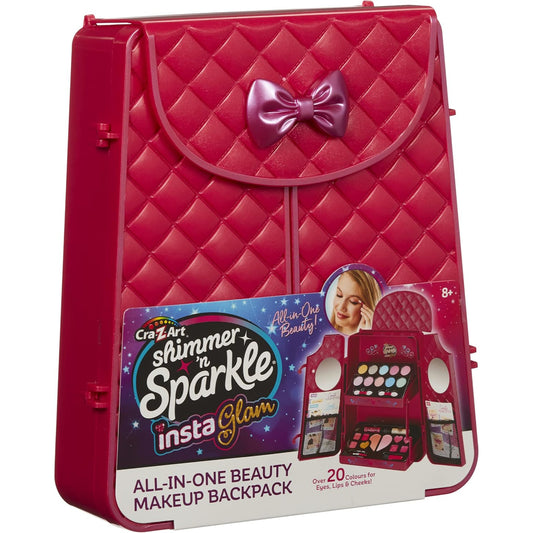 Shimmer & Sparkle All-In-One Beauty Makeup Backpack