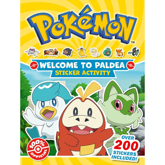 Pokemon Welcome to Paldea Sticker Activity