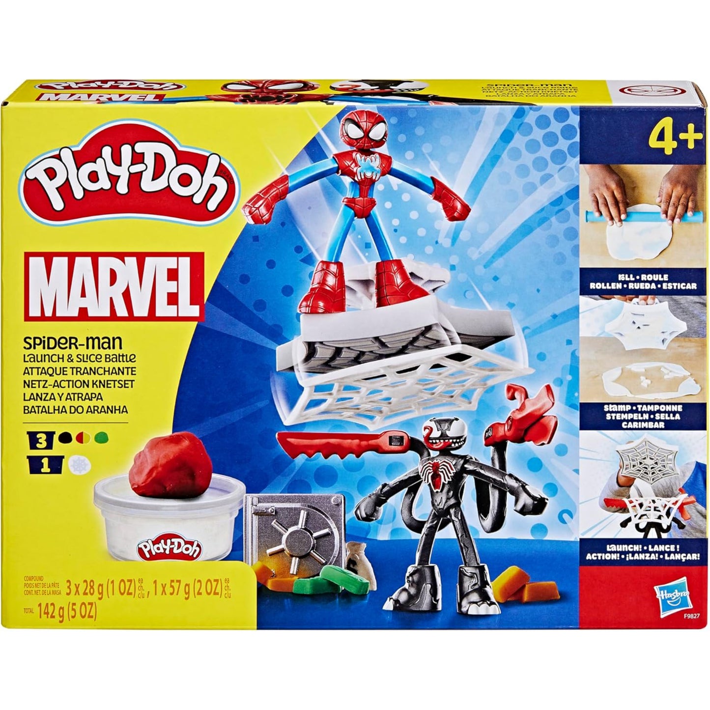 Play-Doh Spiderman Launch Battle