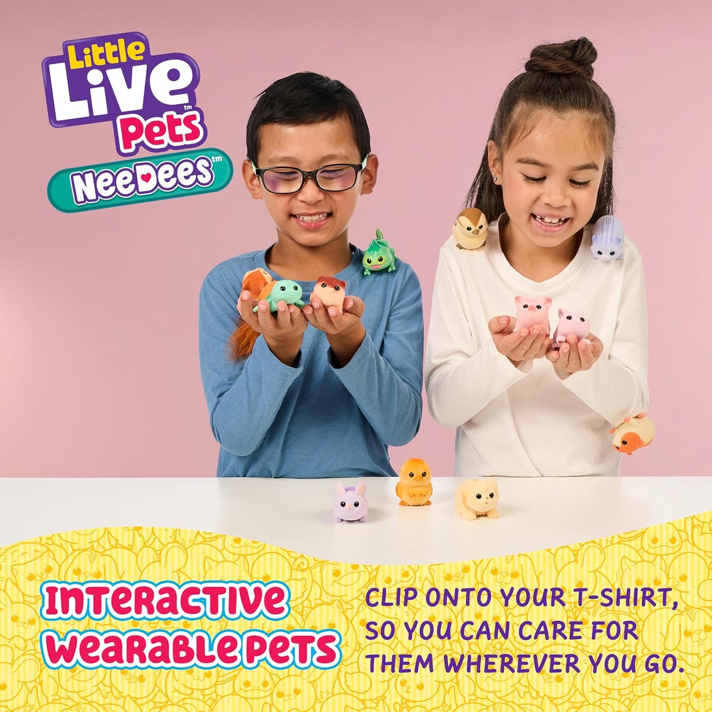 Little Live Pets NeeDees Interactive portable pets - Assorted