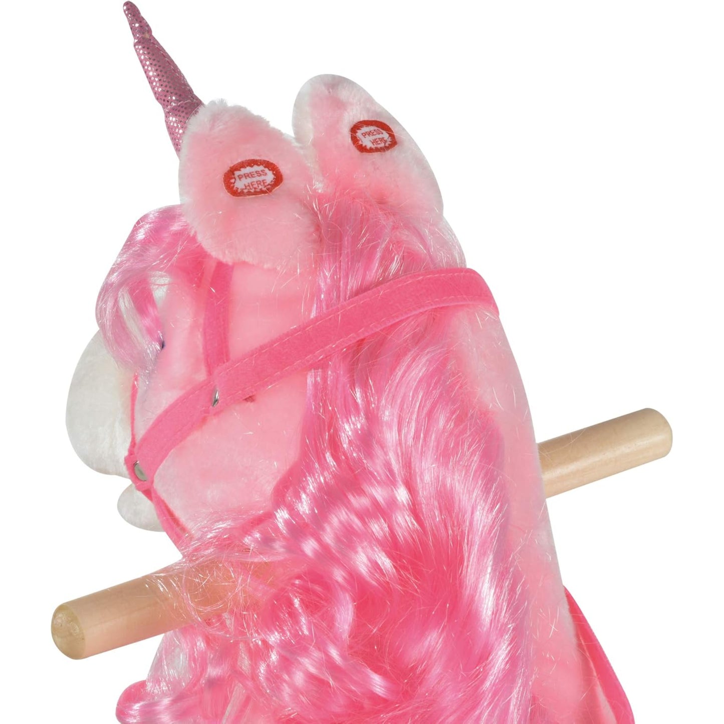 Pink Unicorn Rocking Horse