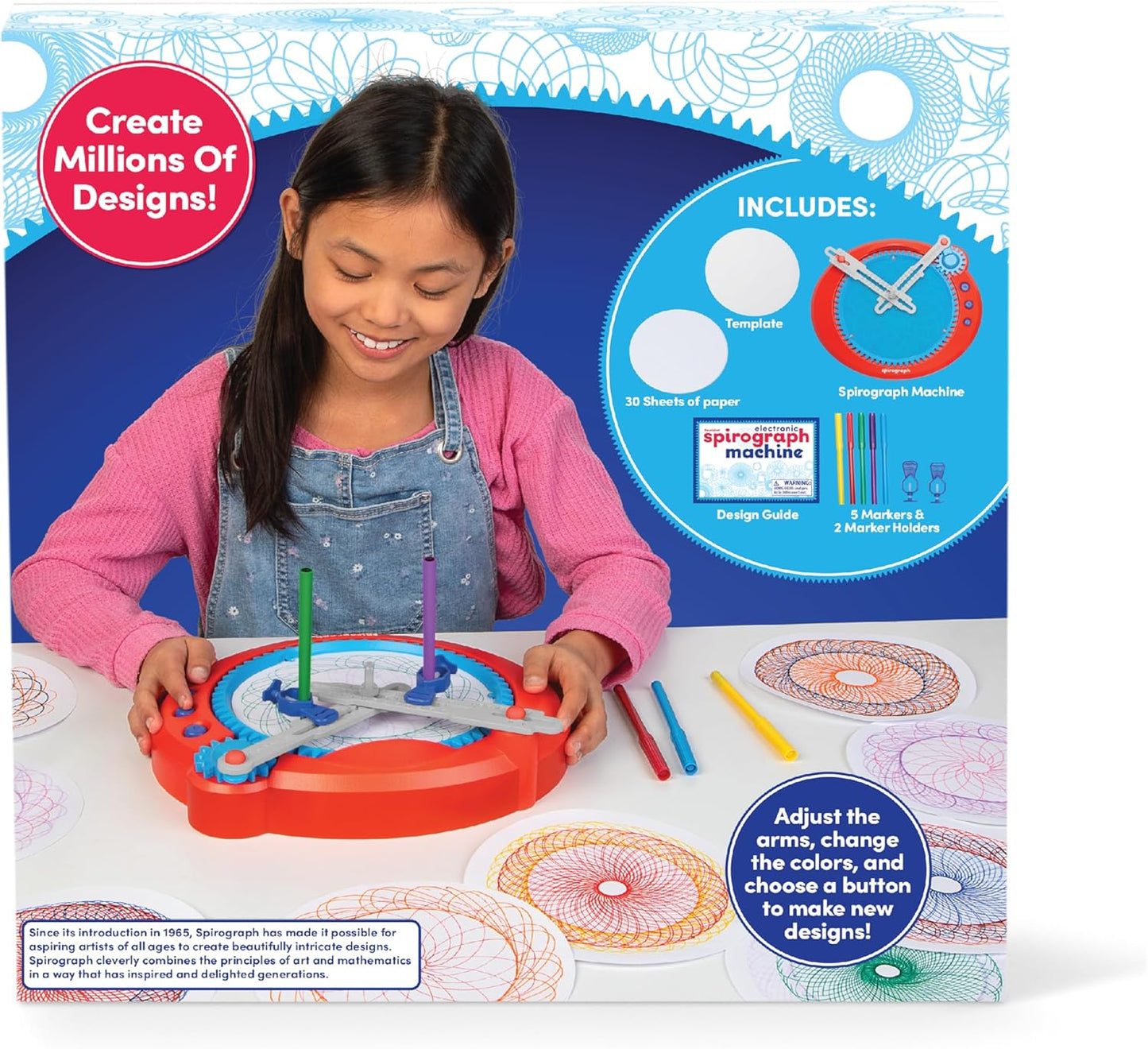 Electronic Spirograph Machine