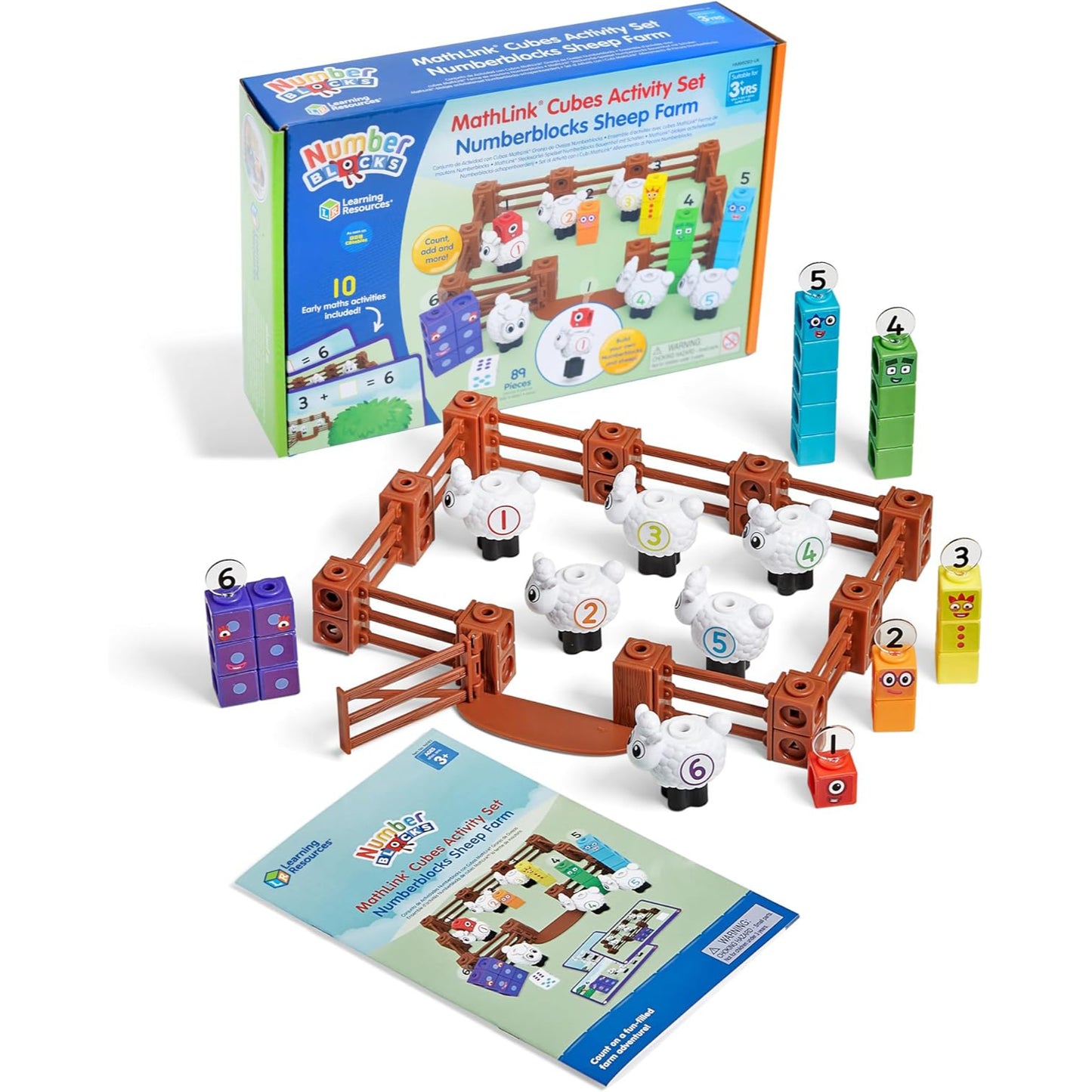 Numberblocks Sheep Farm Activity Set