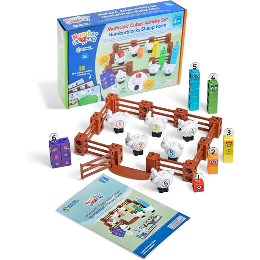 Numberblocks Sheep Farm Activity Set