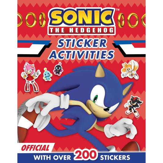Sonic The Hedgehog Sticker Activities