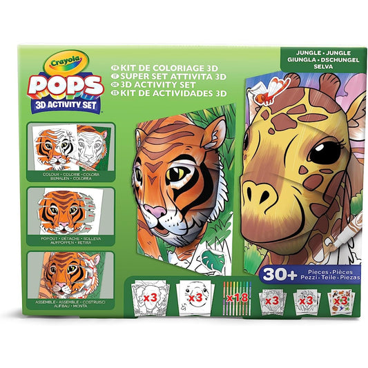 Crayola POPS 3D Activity Set - Jungle